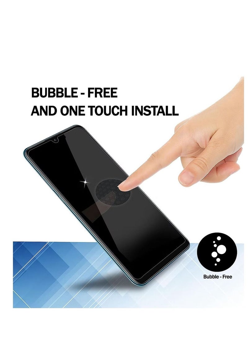 [2 Pack] Samsung Galaxy A54 5G Privacy Screen Protector Privacy Tempered Glass Screen Protector, Anti-Peep 9H Hardness Tempered Glass, Anti-Spy Privacy Protector Film [Anti-scratch] - Image 5