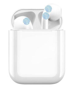 i12 bluetooth headset white