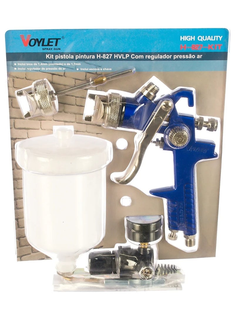 VOYLET SPRAY GUN SET H-827-KIT - Image 1