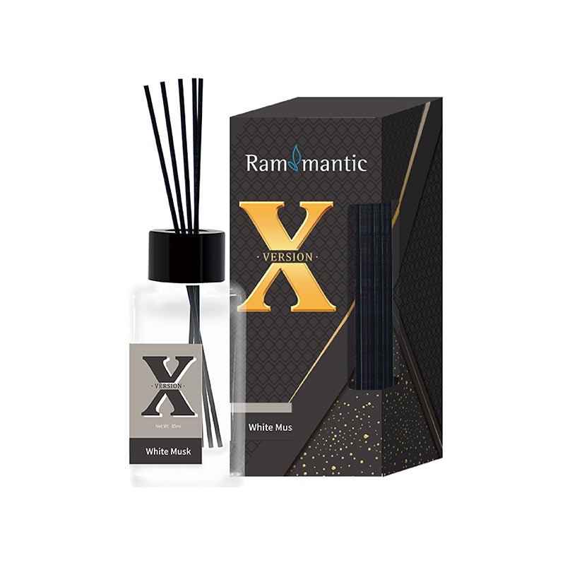 معطر جو X Diffuser 85 مل - خالٍ من الكحول والماء، معطر للمنزل والسيارة | رائحة زيوت عطرية تدوم طويلاً | موزع روائح أنيق