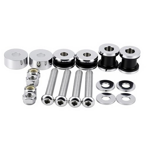 TCMI Motorcycle Sissy Bar Docking Hardware Kit for Harley Touring FLSTC FXSTSB FXSTS FXSTC FLSTF FXST FXSTB FLSTN 19842025 - Image 1