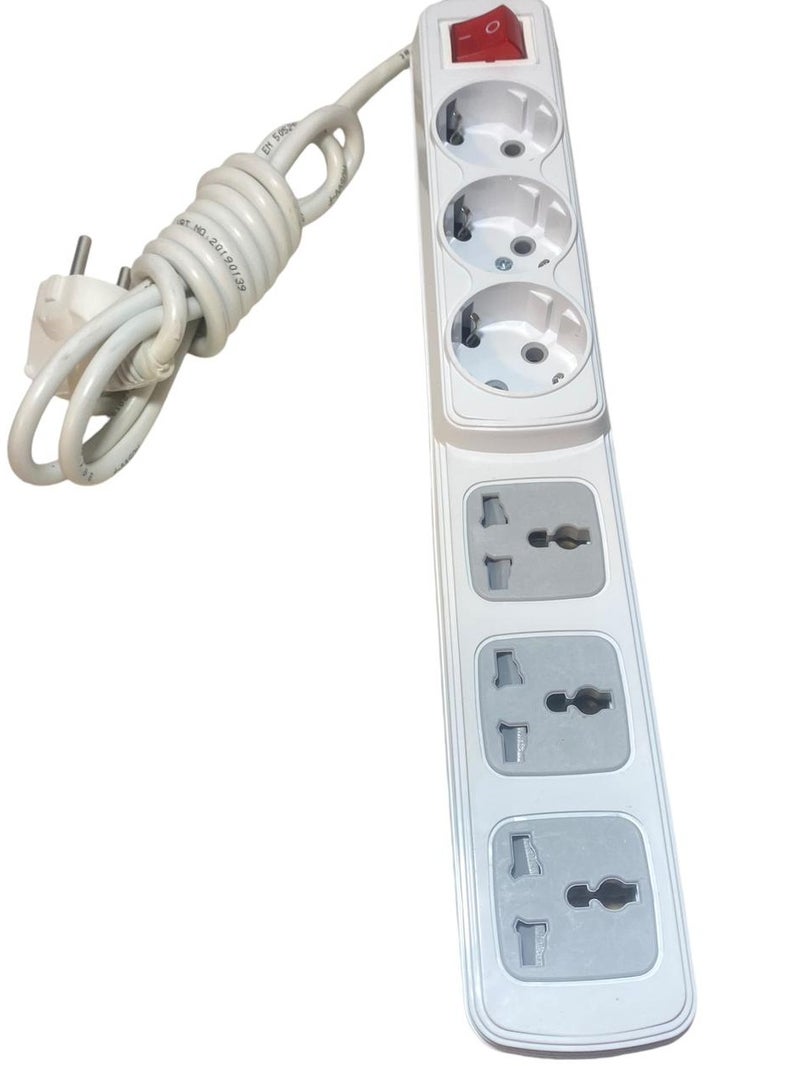 Turkish joint 6 slots for heavy loads 3+3 wire length 2.5 meters