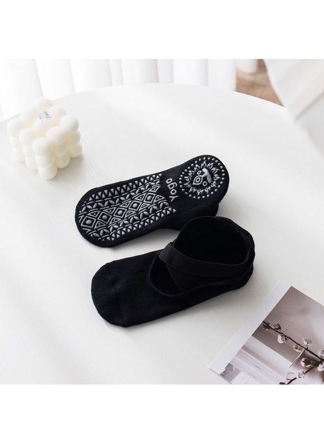 KUAZIVI Non Slip Socks Anti-Skid Breathable Fitness Yoga Socks  - Image 5