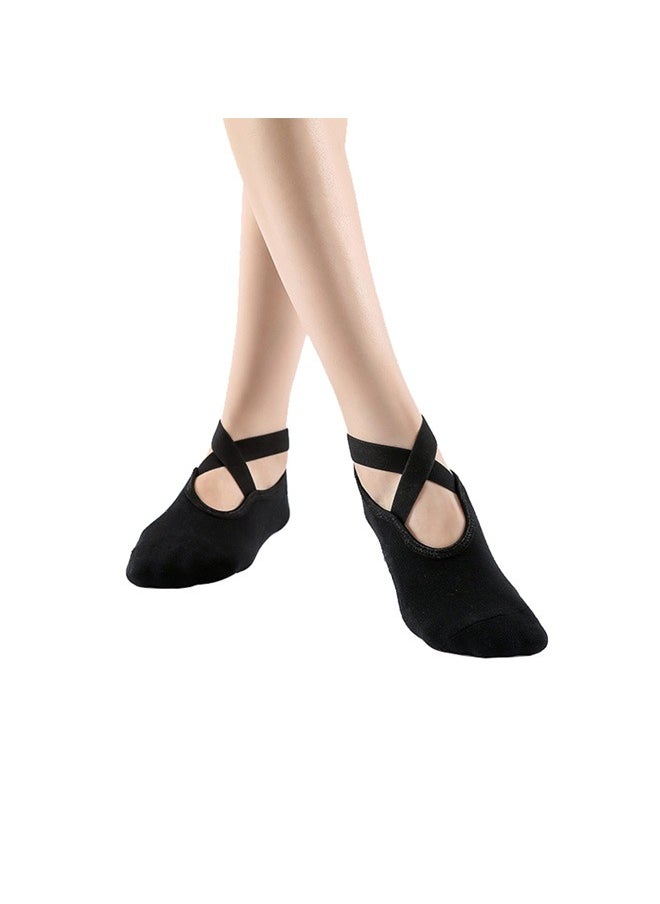 KUAZIVI Non Slip Socks Anti-Skid Breathable Fitness Yoga Socks  - Image 1