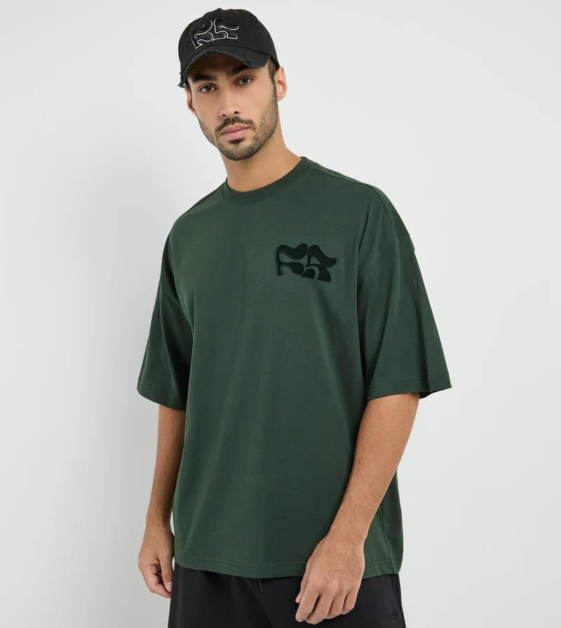 F5 Men's F5 Logo Oversized T-Shirt