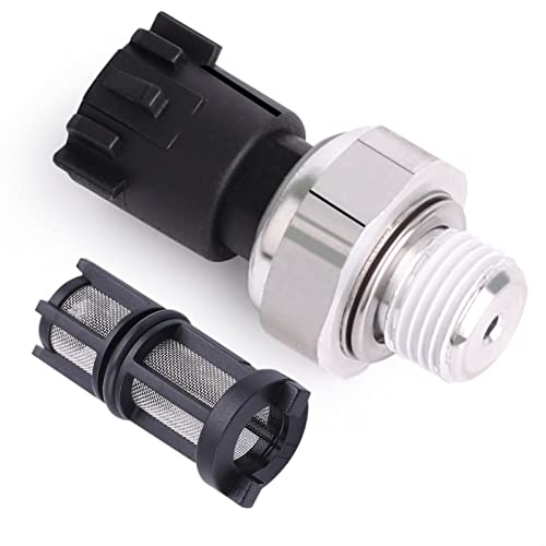 JCCGLOBAL 12673134 917143 926041 JCCGLOBAL Engine Oil Pressure Sensor switch sending unit with screen filter compatible with GM Chevy Avalanche Camaro Express Impala Tahoe GMC Buick Cadillac Hummer Pontiac Saab - Image 1