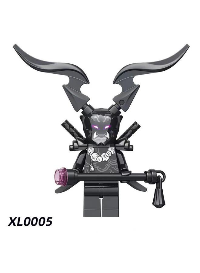 【Single Bag】 XL0001-0005 Compatible With Lego Phantom Series Assembled Ninja Building Blocks Toy