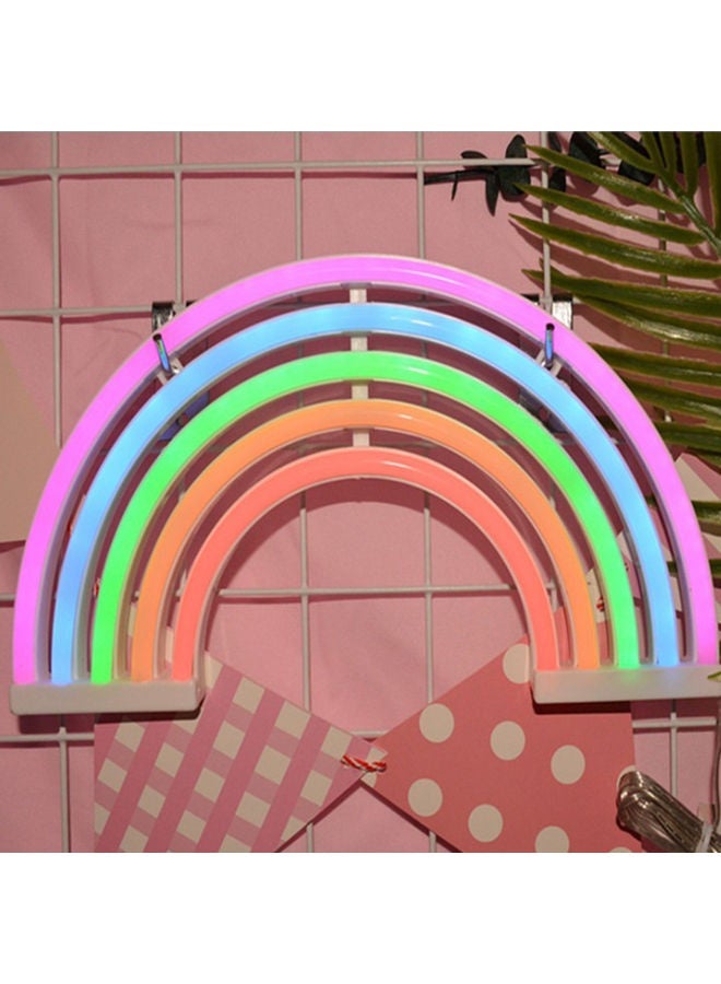 شاربدو طقم من 3 مصابيح نيون LED بألوان قوس قزح - Image 5