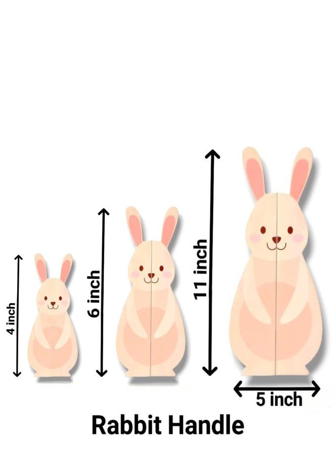 Pink Rabbit Handle (4 inch) - Image 2