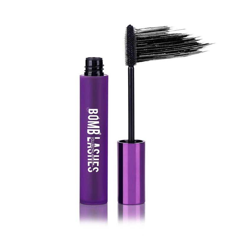 matt look MATT LOOK Bomb Lashes Volumizing long wear SumdgeProof Waterproof Mascara with specially crafted brush Black 8ml  - Image 1