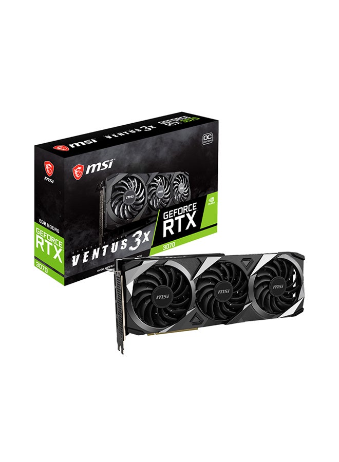 MSI VGA RTX 3070 VENTUS 3X OC 8GB (5029) Black 