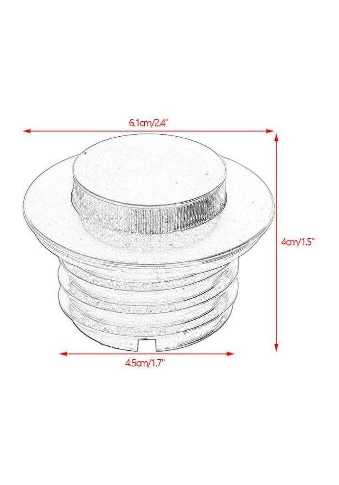 FVMOTO CNC Pop-up Flush Mount Vented Low-Profile Gas Oil Tank Fuel Cap for Harley Models - Image 4