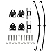Share Goo ShareGoo Hard Leaf Spring Suspension Steel Bar Kit Compatible with RC4WD D90 110 RC Rock Crawler - Image 2