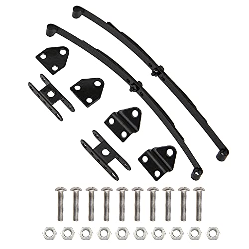 Share Goo ShareGoo Hard Leaf Spring Suspension Steel Bar Kit Compatible with RC4WD D90 110 RC Rock Crawler - Image 5