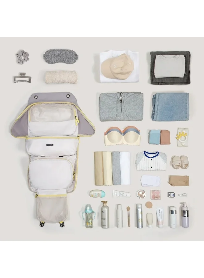 Bagsmart  BAGSMART Beige TravelEase 4-in-1 Family Travel Packing Cubes  | Best Price UAE