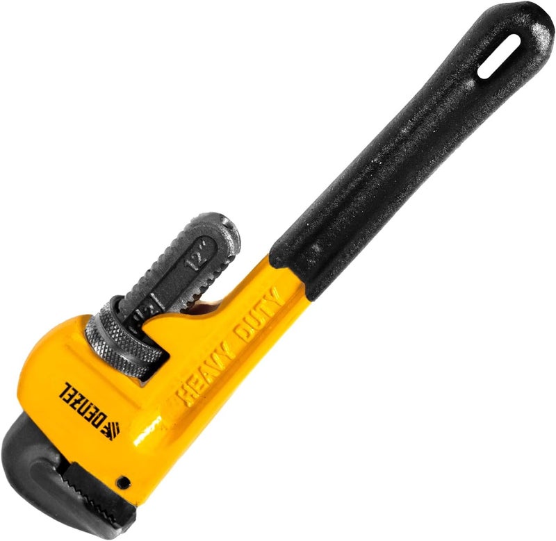 Denzel Pipe Wrench 12-Inch – Heavy-Duty Adjustable Wrench for Plumbing and Mechanical Applications - Image 1