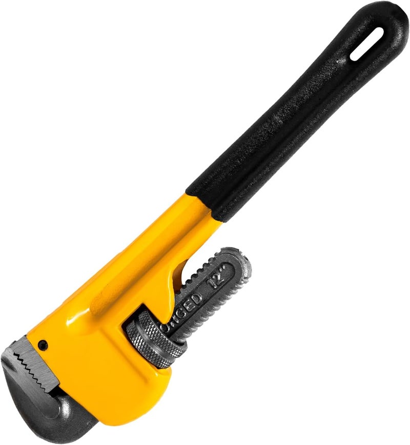 Denzel Pipe Wrench 12-Inch – Heavy-Duty Adjustable Wrench for Plumbing and Mechanical Applications - Image 4