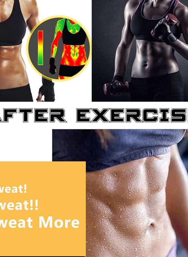 ANGOOL Neopren Waist Trainer For Women,Workout Plus Size Trimmer Belt Sauna Sweat Corset Cincher With Zipper 2XL Pink - Image 5