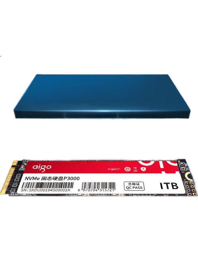 Aigo 512Gb Ssd, M.2 Interface (Nvme Protocol Pcie 3.0 X4), Original Controller With Lianyuan Chips, P3000, Read Speed Up To 3400Mb/S - Image 3