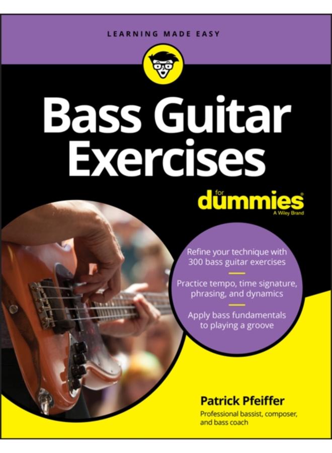 Bass Guitar Exercises For Dummies 