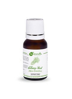 Naturalis زيت بذور الكرفس العطري من Essence Of Nature، درجة علاجية طبيعية، مقطر بالبخار غير مخفف - 15 مل  - Image 2