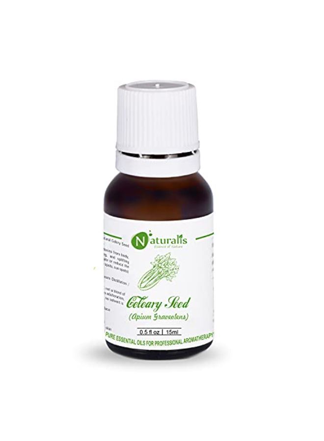 Naturalis Essence Of Nature Celery Seed Essential Oil, Natural Therapeutic Grade, Undiluted Steam Distilled - 15Ml  - Image 2