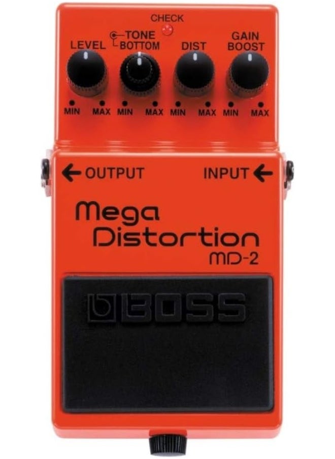BOSS - Boss MD-2 Mega Distortion Pedal - Image 1