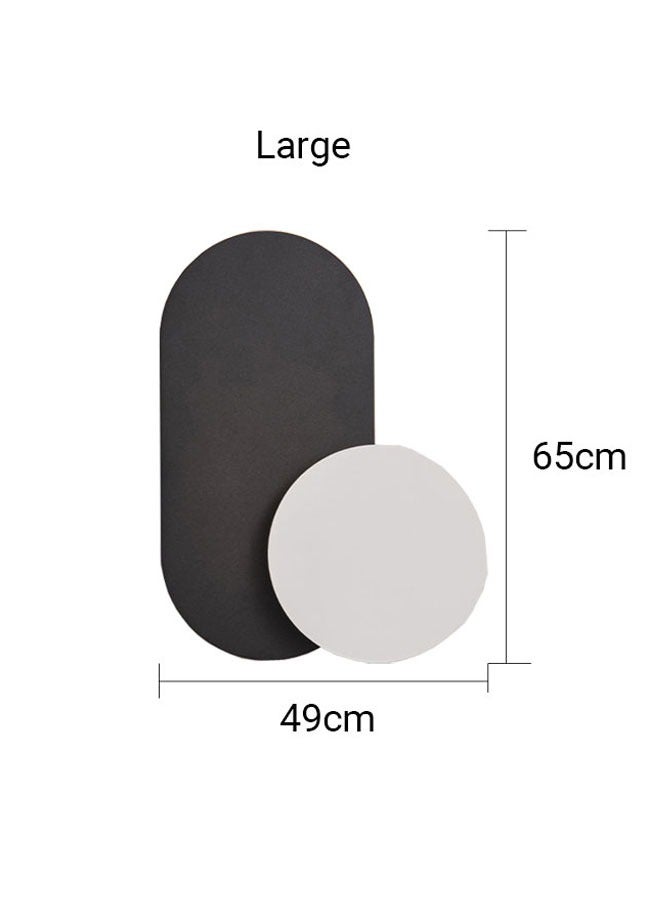 ٍSiera Light Indirect wall murals sizes 28cm and black frame color warm light 10 watt - Image 4