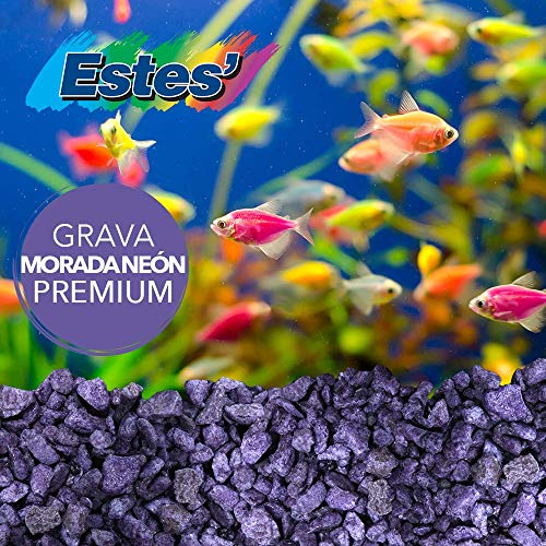 Estes Spectrastone Permaglo Lavender Aquarium Gravel for Freshwater Aquariums, 5-Pound Bag - Image 5