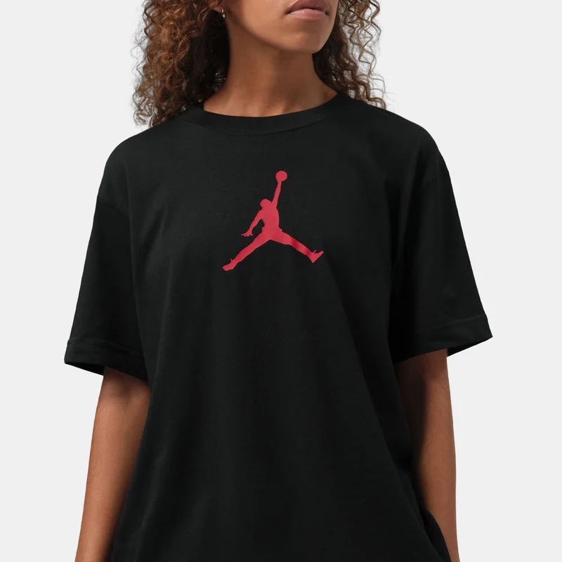 Jordan Black Women's Jumpman T-Shirt for Women | Best Price UAE