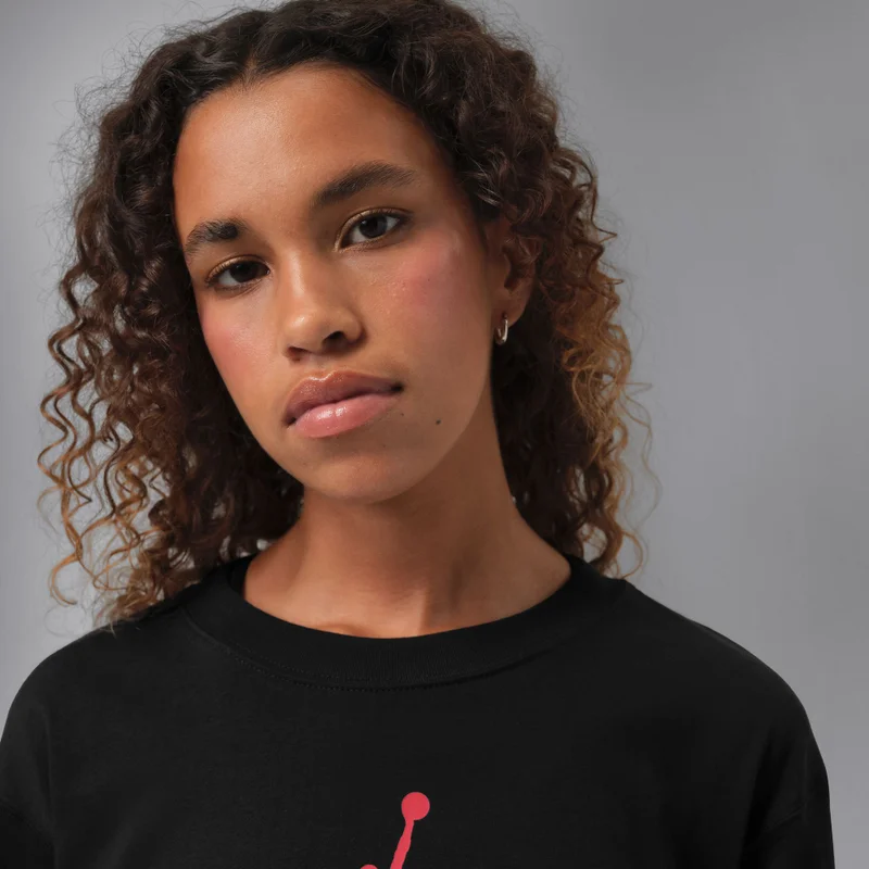 Jordan Black Women's Jumpman T-Shirt for Women | Best Price UAE