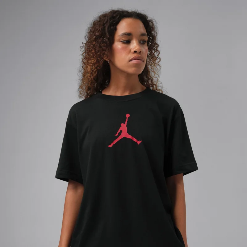 Jordan Black Women's Jumpman T-Shirt for Women | Best Price UAE