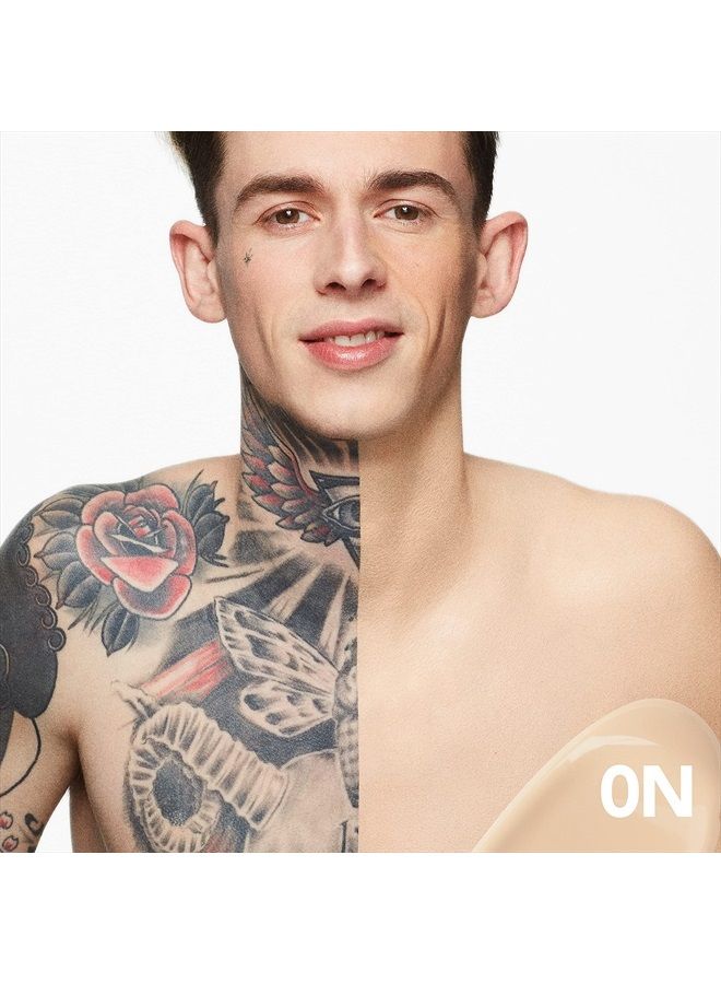 Dermablend كريم أساس للساقين والجسم بعامل حماية من الشمس 25، 20N طبيعي فاتح، 3.4 أونصة سائلة. - Image 2