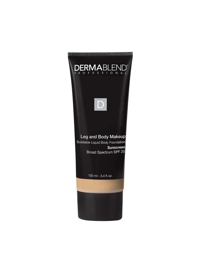 Dermablend Leg and Body Makeup Foundation with SPF 25, 20N Light Natural, 3.4 Fl. Oz. - Image 1