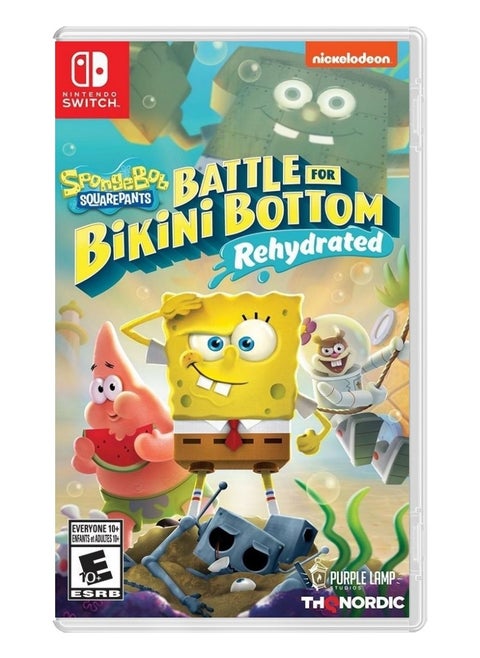 SpongeBob SquarePants: Battle for Bikini Bottom – Rehydrated – Nintendo Switch Edition - Platformer