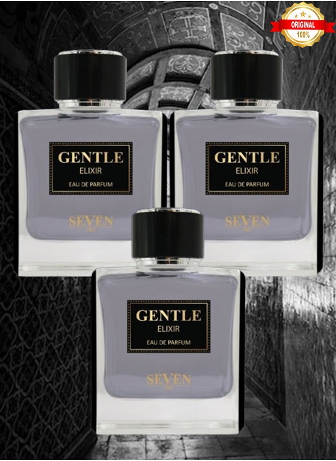 Seven 3 Pieces Gentle Elixir Perfume 100ml EDP  - Image 1