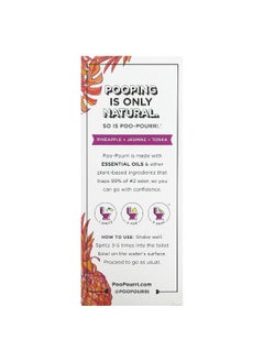 Poo-Pourri Poo-Pourri, Before-You-Go® Toilet Sprays, Tropic Like It's Hot, 2 oz (59 ml)  - Image 3