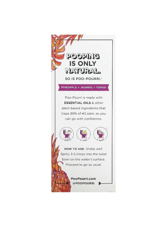 Poo-Pourri Poo-Pourri, Before-You-Go® Toilet Sprays, Tropic Like It's Hot, 2 oz (59 ml)  - Image 3