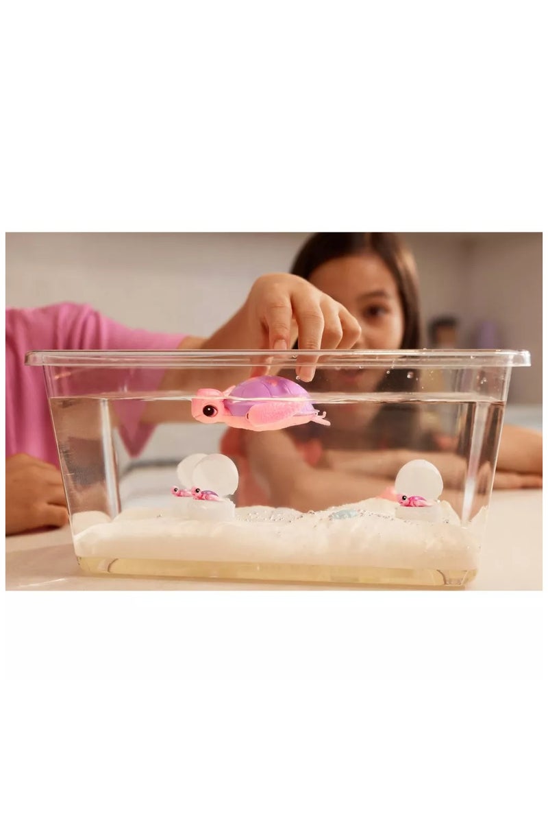 Pets Alive Mama Turtle Surprise – Interactive Swimming & Walking Turtle Toy with Hatchable Baby Turtles – 4 Eggs to Open, Realistic Underwater Habitat – Reset & Repeat Fun for Kids by ZURU - Image 4