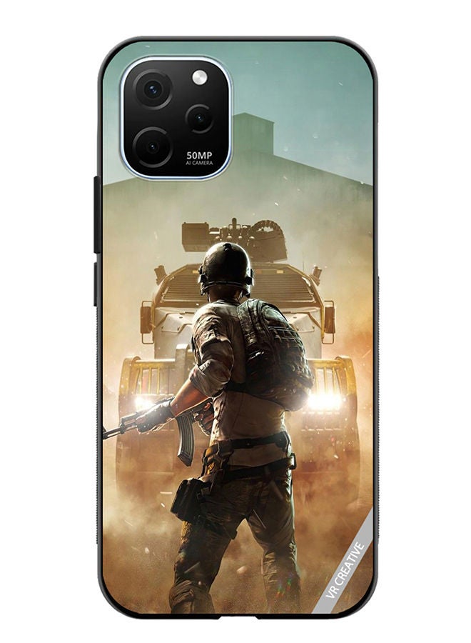 VR CREATIVE Protective Case Cover For Huawei Enjoy 50z Pubg Design Multicolour - Image 1