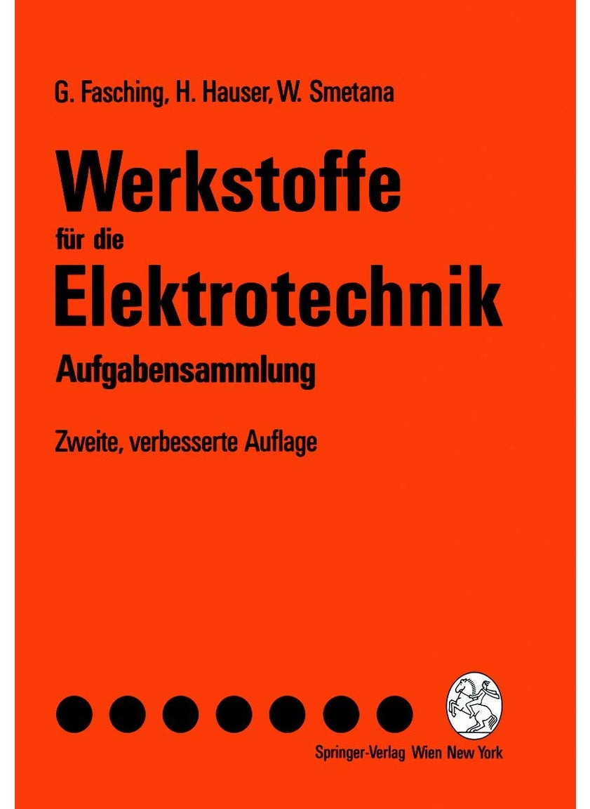 Werkstoffe für die Elektrotechnik: Aufgabensammlung 