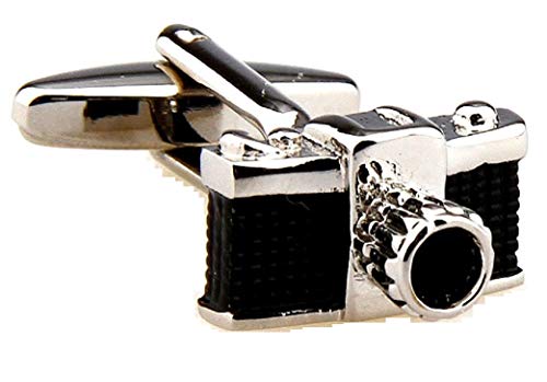 MRCUFF أزرار أكمام كاميرا SLR من MRCUFF في علبة هدايا تقديمية وقطعة قماش للتلميع - Image 1