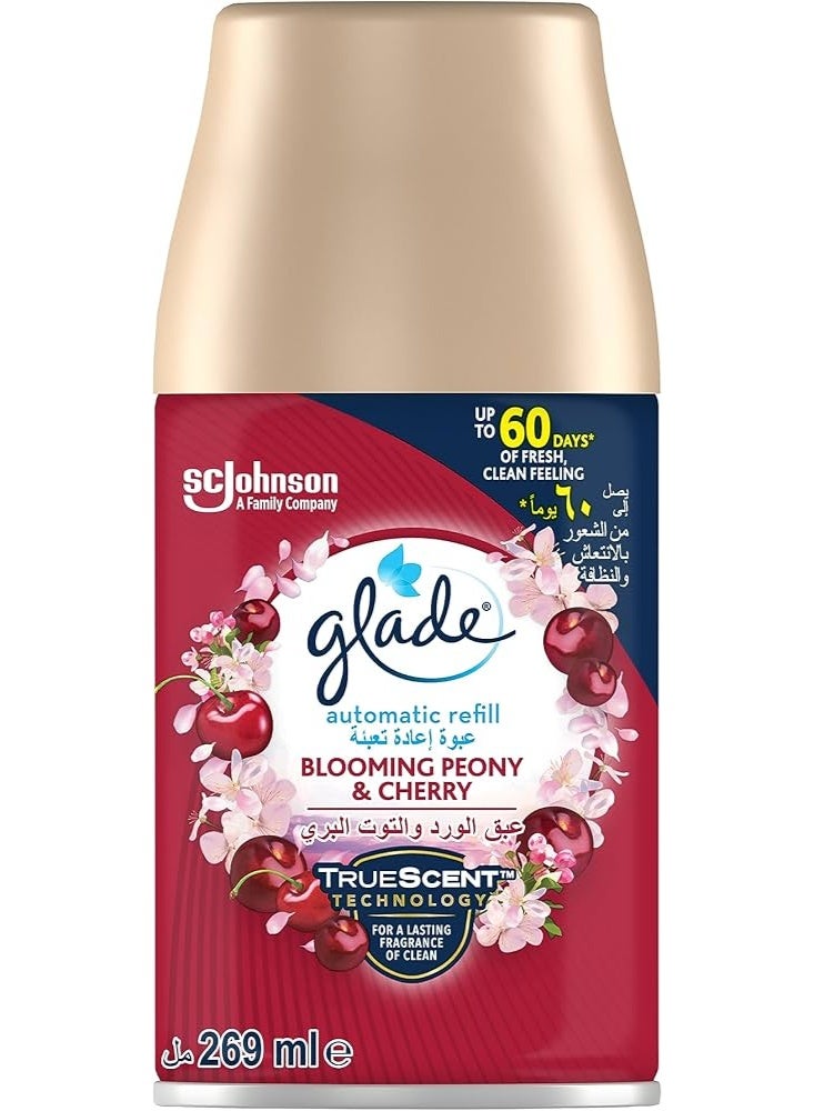 جليد غيار بخاخ معطر جو أوتوماتيكي برائحة عبق الورد والتوت البري  269 مل قطعتين + جليد غيار بخاخ معطر جو أوتوماتيكي برائحة عطر الغابات  269 مل قطعة واحدة - Image 2