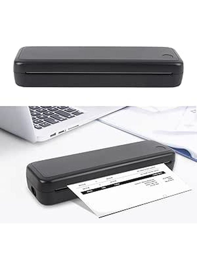 Inkless Portable A4 Travel Printer Wireless Bluetooth 2600mAh Rechargeable For iOS Android Windows - Image 1