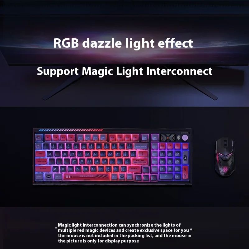 نوبيا لوحة مفاتيح Nubia Redmagic GK001S - وردي - Image 4