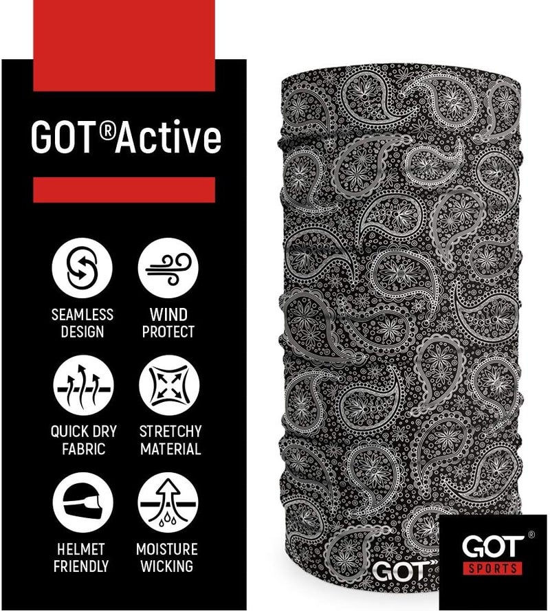 GOT Headband Paisley Face Mask - Image 4