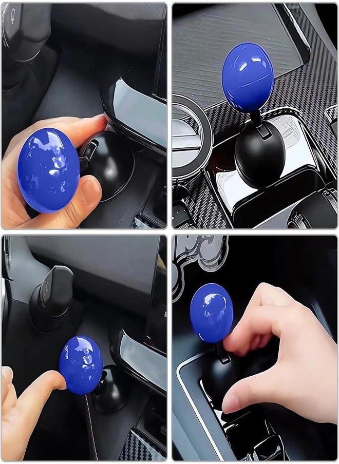 RATSAW Car Push to Start Button Rocker Car One Button Start Lever Car Engine Start Stop Button Joystick Starter Ball-bar Cover for Decorative Accessories Universal Size for Cars etc  - Image 4