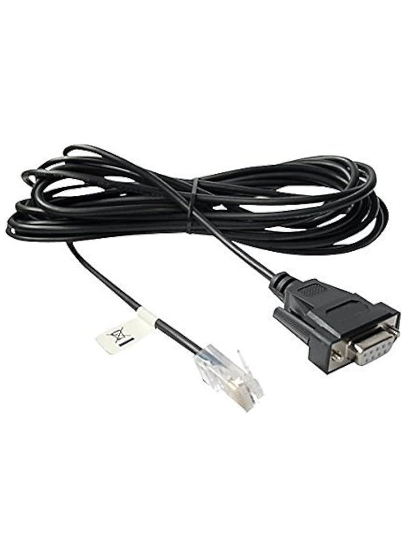 APC - APC AP940-1525A UPS Communications Smart-UPS Signaling Serial RS-232 Cable DB9 to RJ45 (RJ50) - Image 1