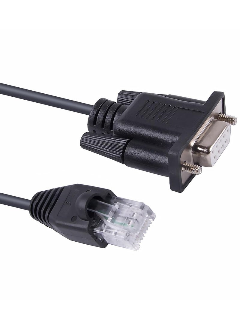 APC - APC AP940-1525A UPS Communications Smart-UPS Signaling Serial RS-232 Cable DB9 to RJ45 (RJ50) - Image 1