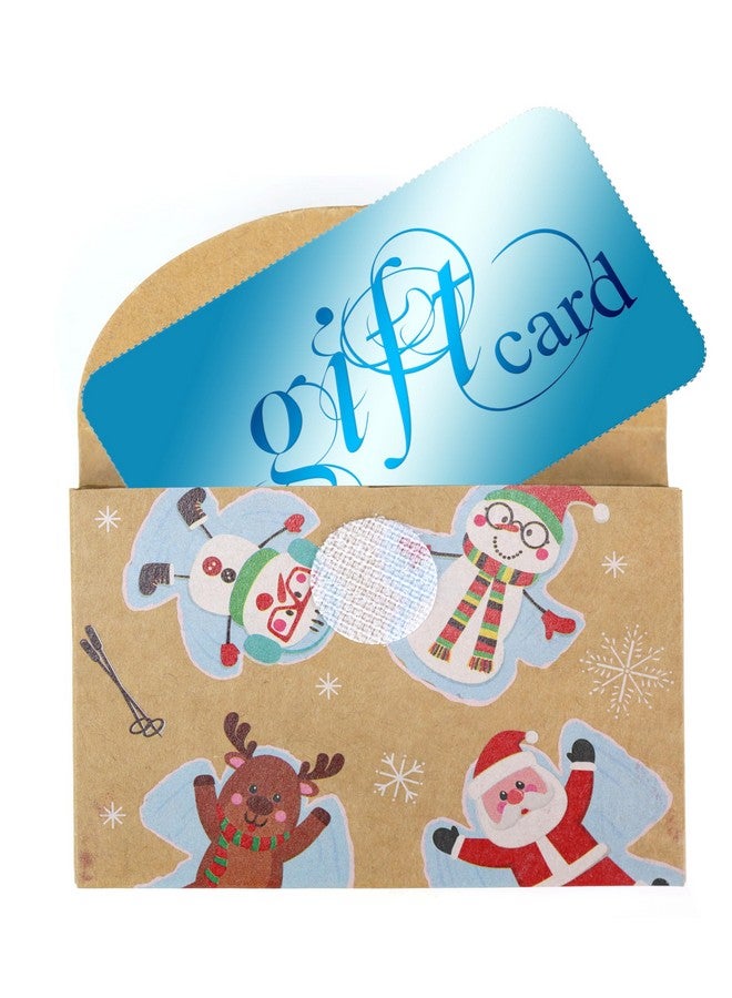 Iconikal Christmas Holiday Foil Embossed Kraft Gift Card Holder Boxes Set Of 9 - Image 3